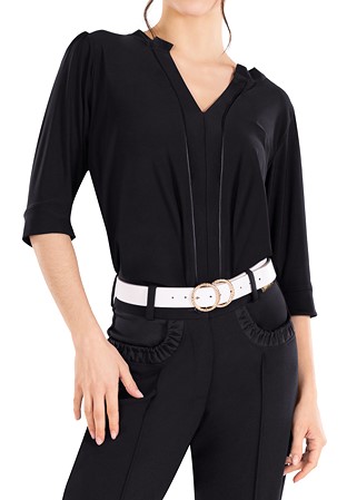 Maly Womens Damen Top B201102-Black