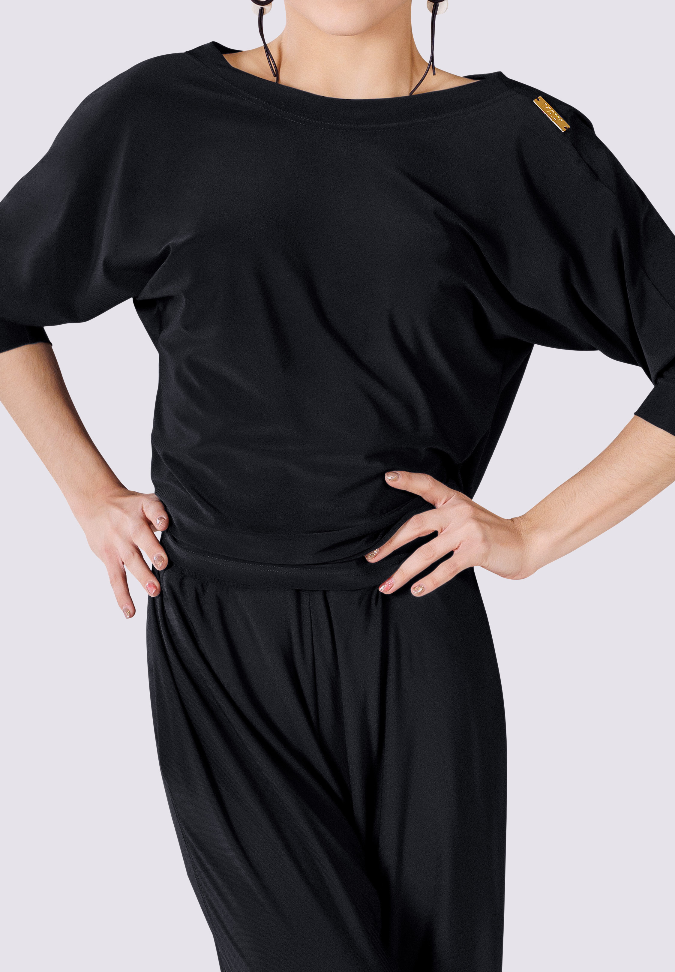 Maly Womens Practicewear MF221105-Black