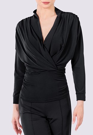 Maly Vanessa Womens Dance Top MF251101-Black