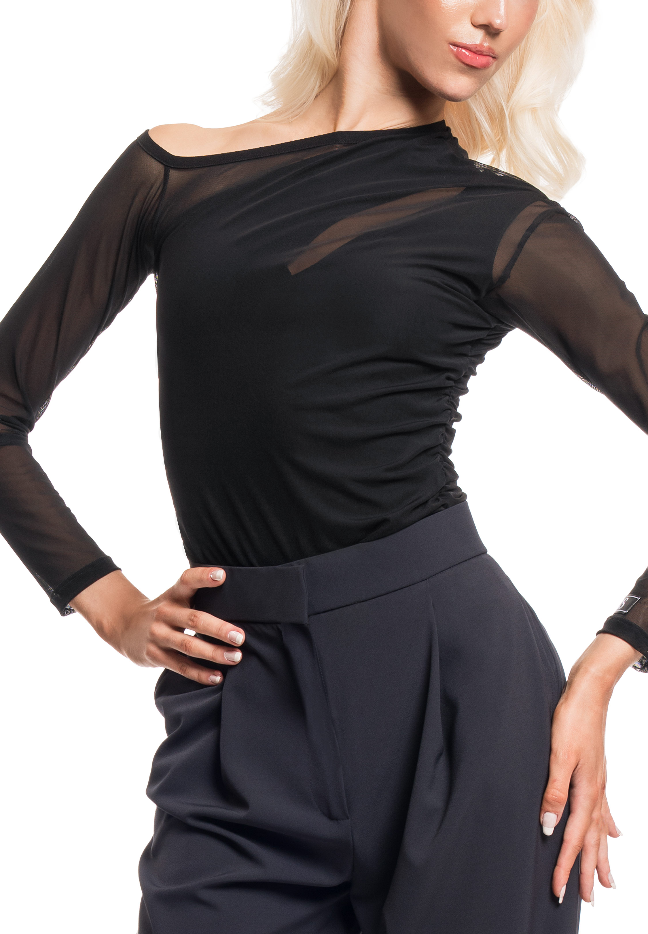 RS Atelier Aria Dance Bodysuit-Black