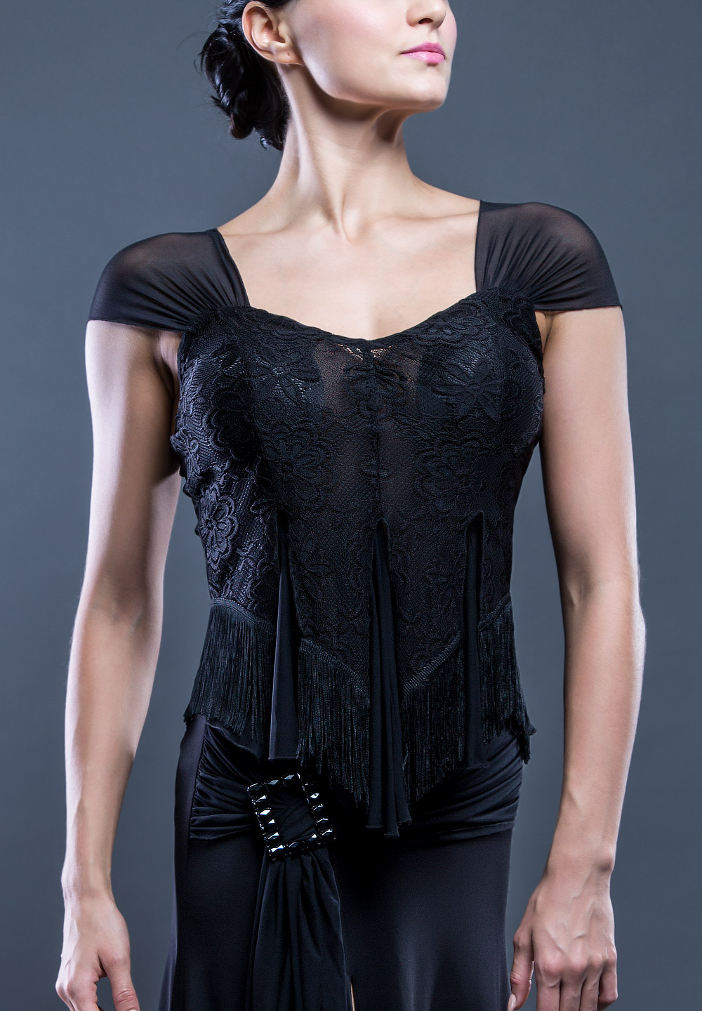 Santoria Ella Top T5129-Black