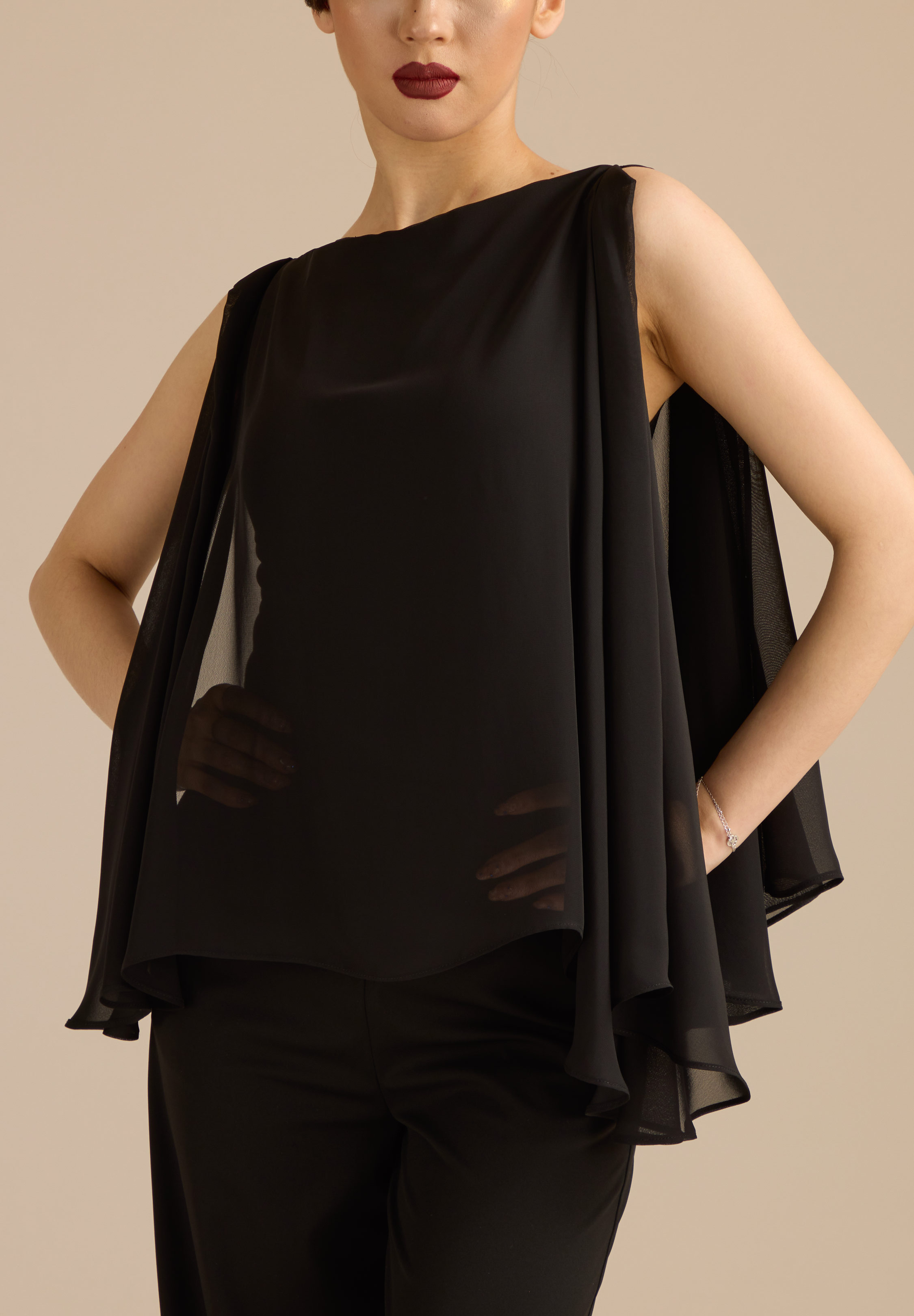TDANCE Serenade Drift Ballroom Body JM-0318-Black