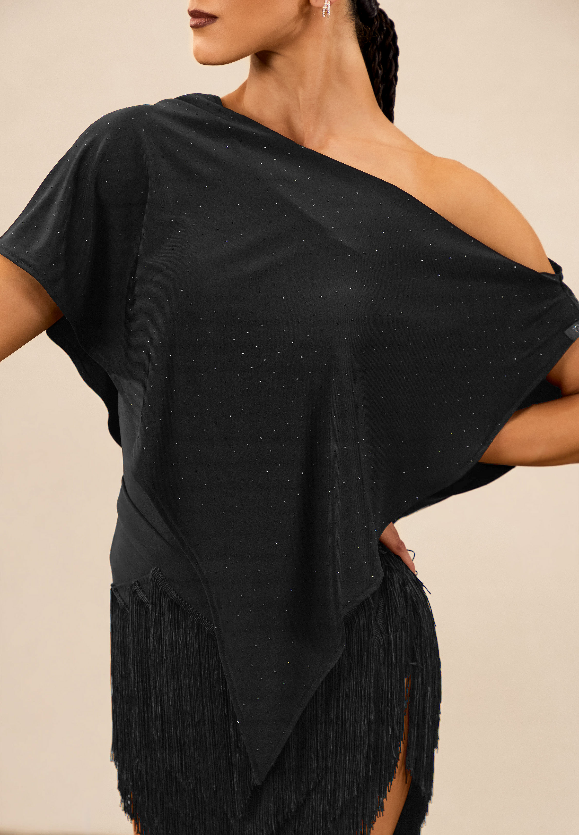 TDANCE Safari Poncho Body GL-0339-Black