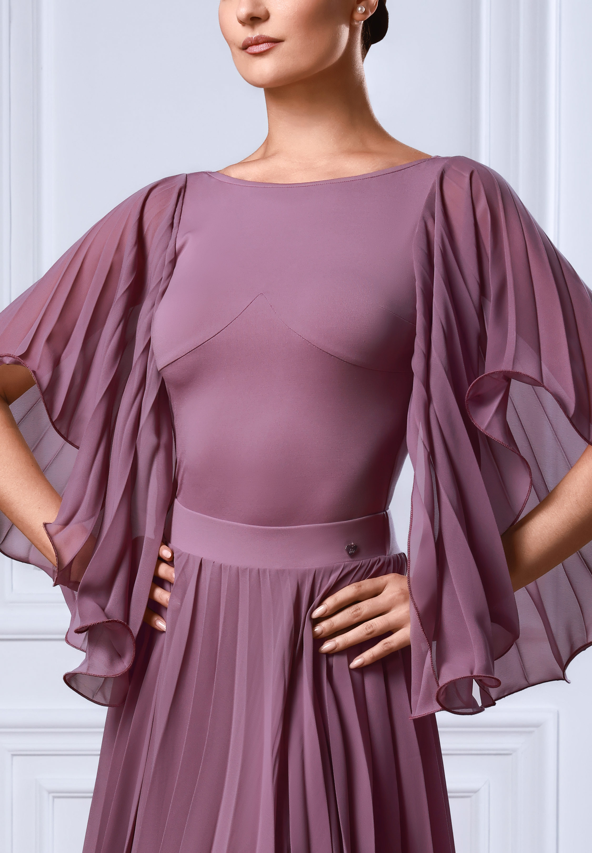 TID Aura Wings Bodysuit B085-Purple