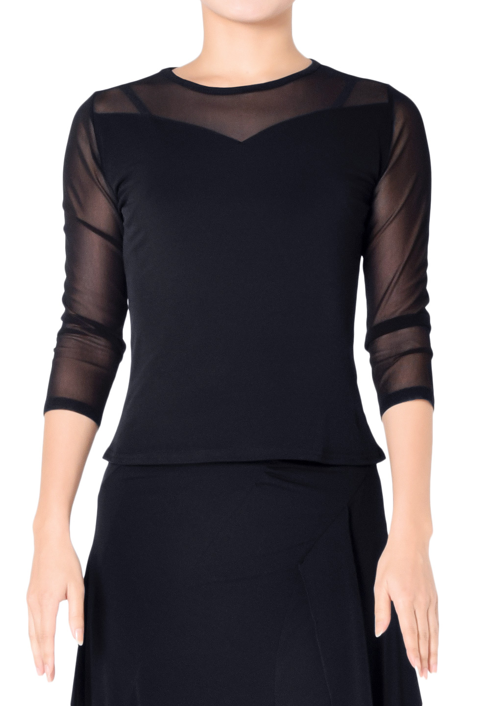 Taka Sweetheart Top KR1811RA-BL199-Black