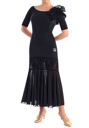 Victoria Blitz Gela Ballroom Dress-Black