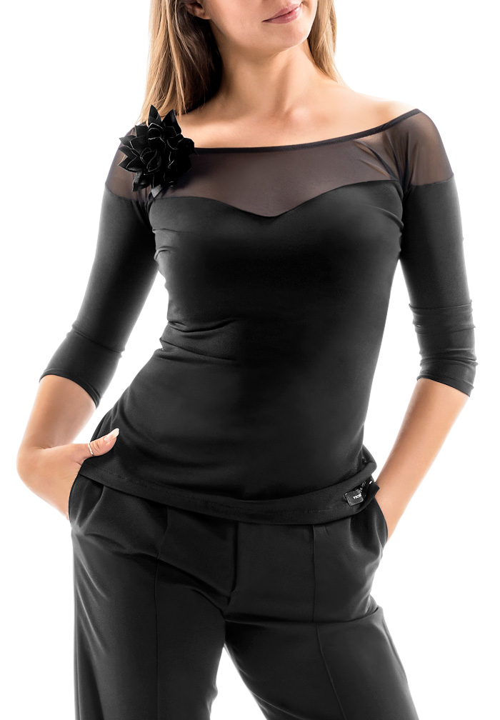 Victoria Blitz Slow Top-Black