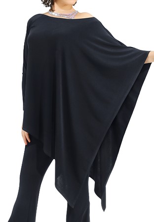 Zdenka Arko Dance Cape Top T1505-Black
