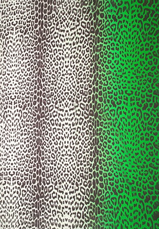 Chrisanne Clover Jungle Cat Shaded Georgette