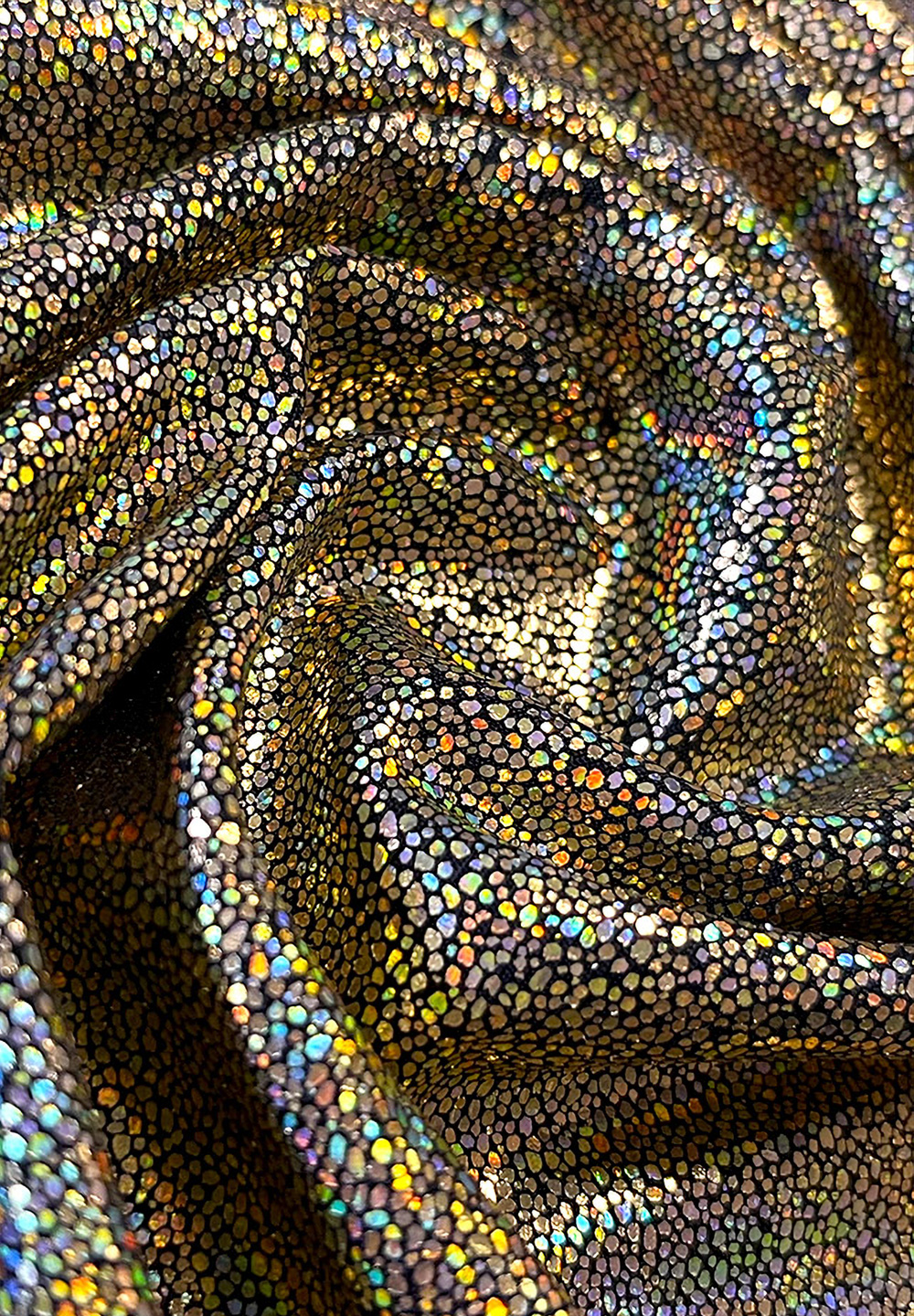 Chrisanne Clover Illusion Foil On Lightweight Lycra