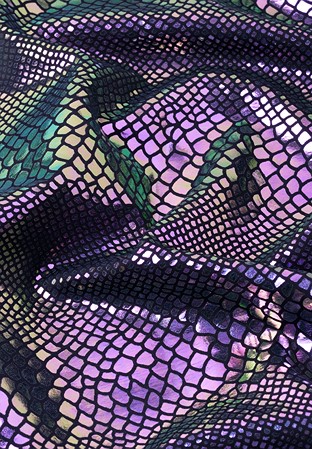 Chrisanne Clover Python Foil On Lycra