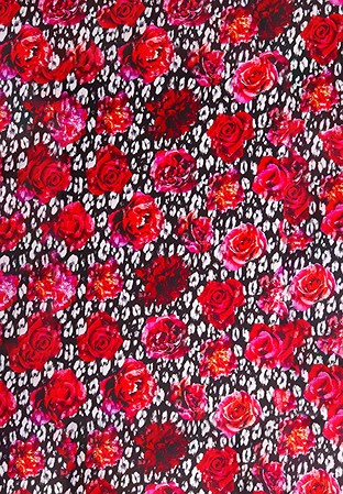 DSI Gypsy Rose Print on Lycra 1243