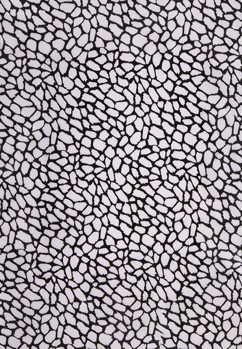 DSI Grid Black Flock on Mesh 1582