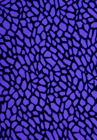 DSI Grid Navy Flock on Mesh 1572