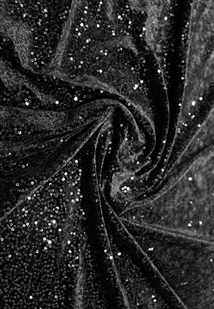 Chrisanne Clover Mini Sequins On Velvet