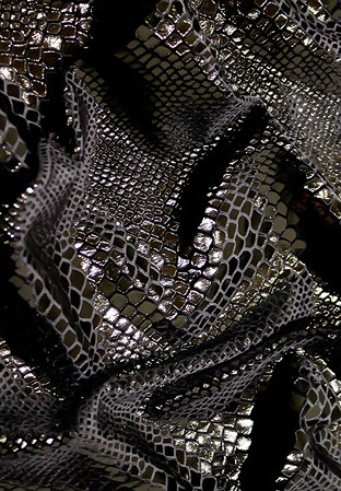 Chrisanne Clover Python Foil On Velvet