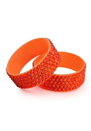 BeSparkled Hyacinth 5 Row Crystallized Bracelet (Single)-Hyacinth