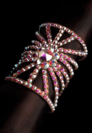 Bettina Rhinestone Bracelet BC-202 -Crystal AB