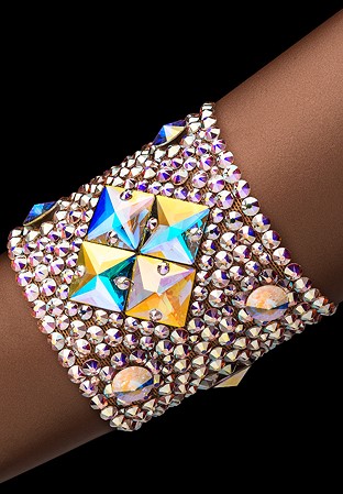 Bettina Rhinestone Bracelet BC-305 -Crystal AB