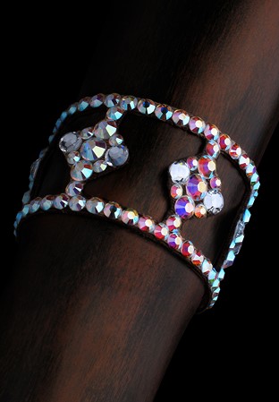 Bettina Rhinestone Bracelet JLB105-Crystal AB