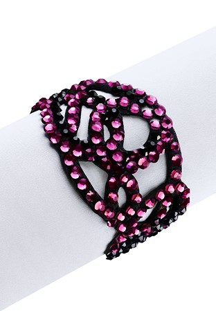 Zdenka Arko Amethyst Crystallized Bracelet BC11007-21-Amethyst