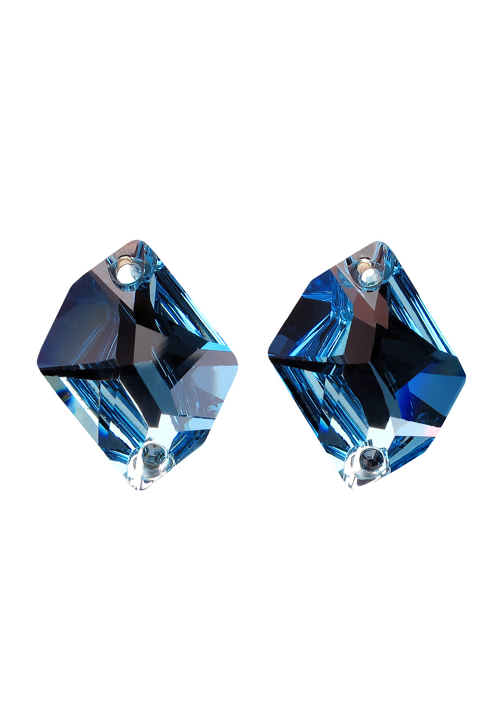 Crystal Cosmic Earrings Aquamarine 2521AQ-Aquamarine