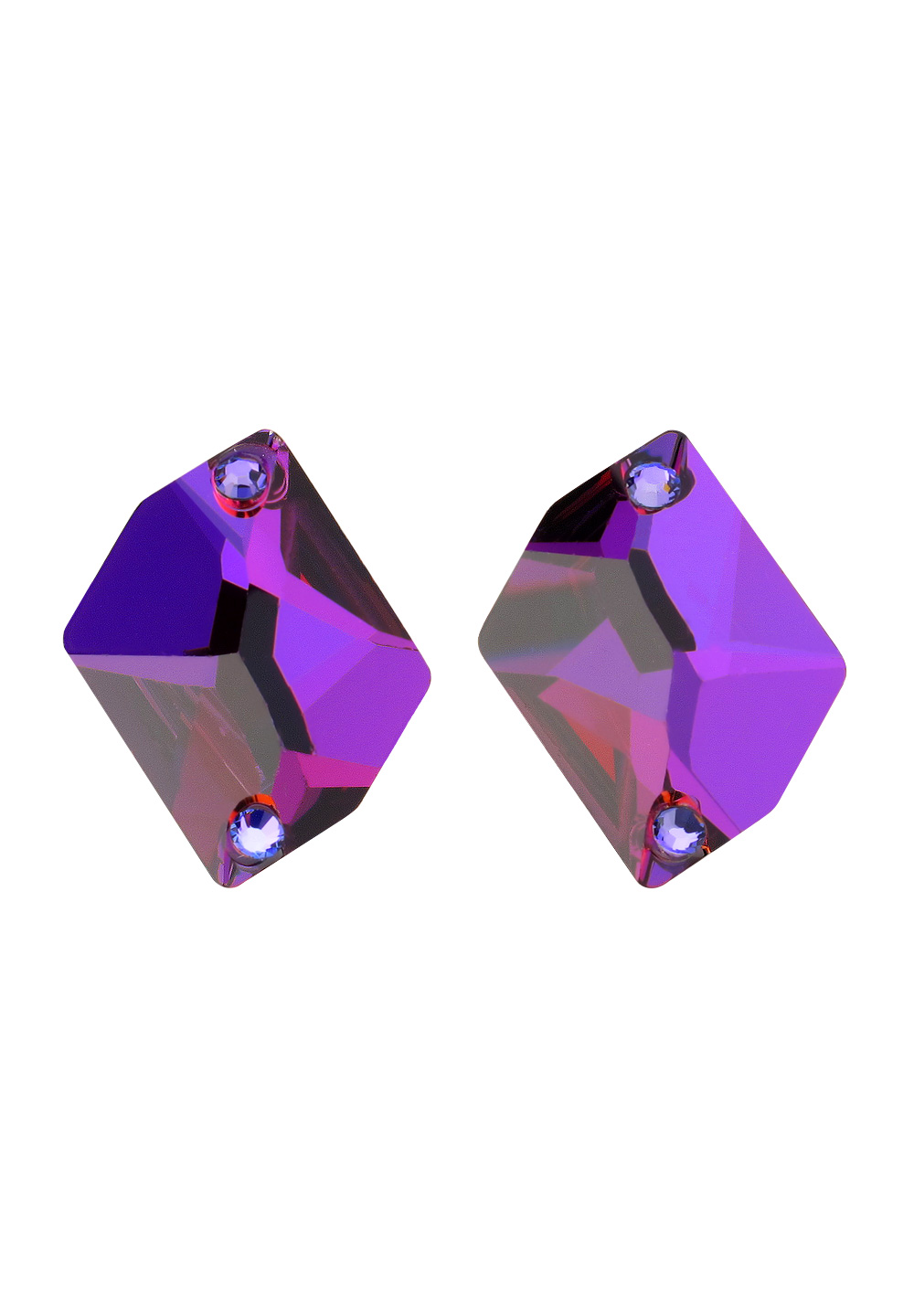 Crystal Cosmic Earrings Volcano 2521VC-Volcano