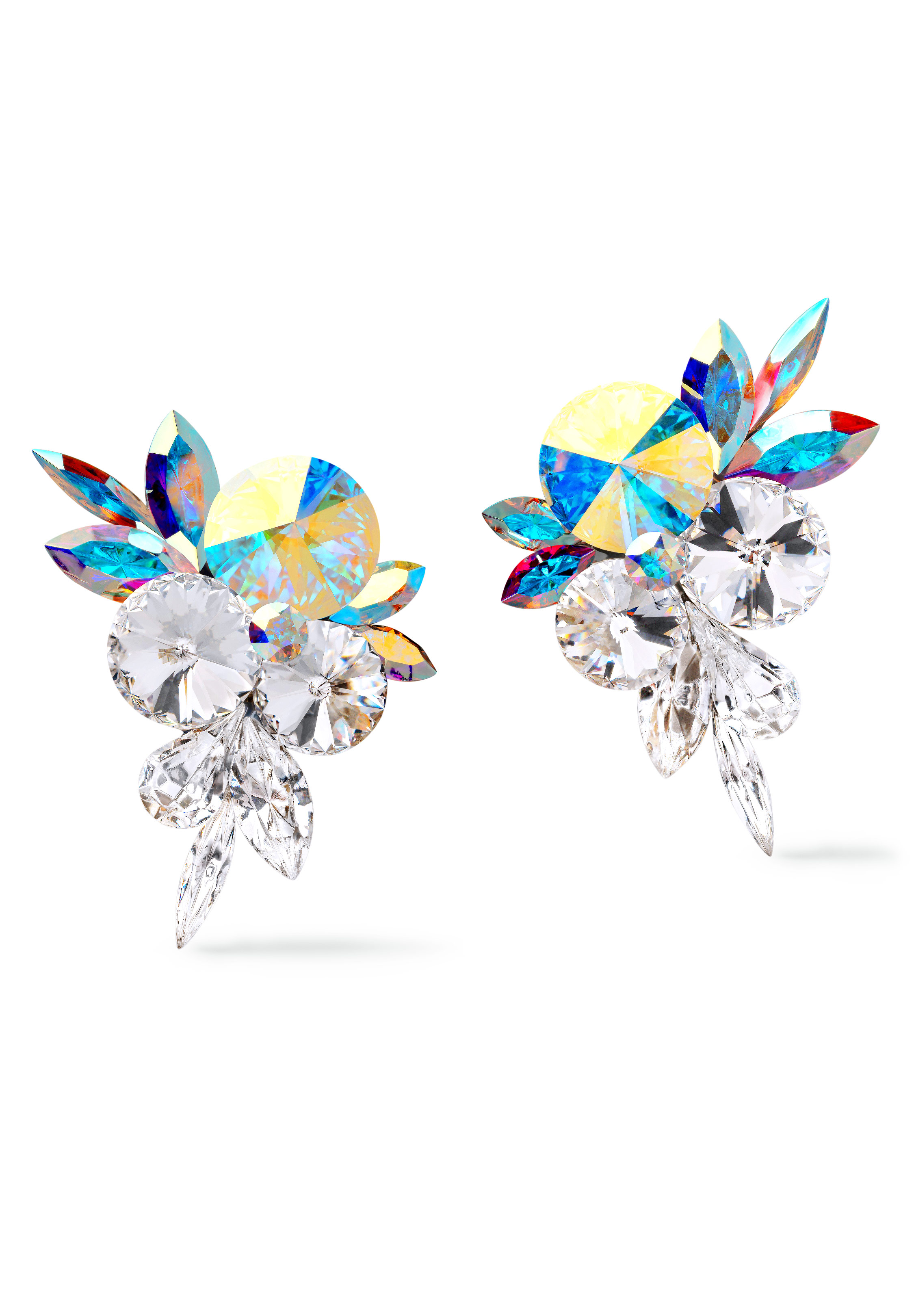 Rhinestone Earring 2070 CRYCAB-Crystal / Crystal AB