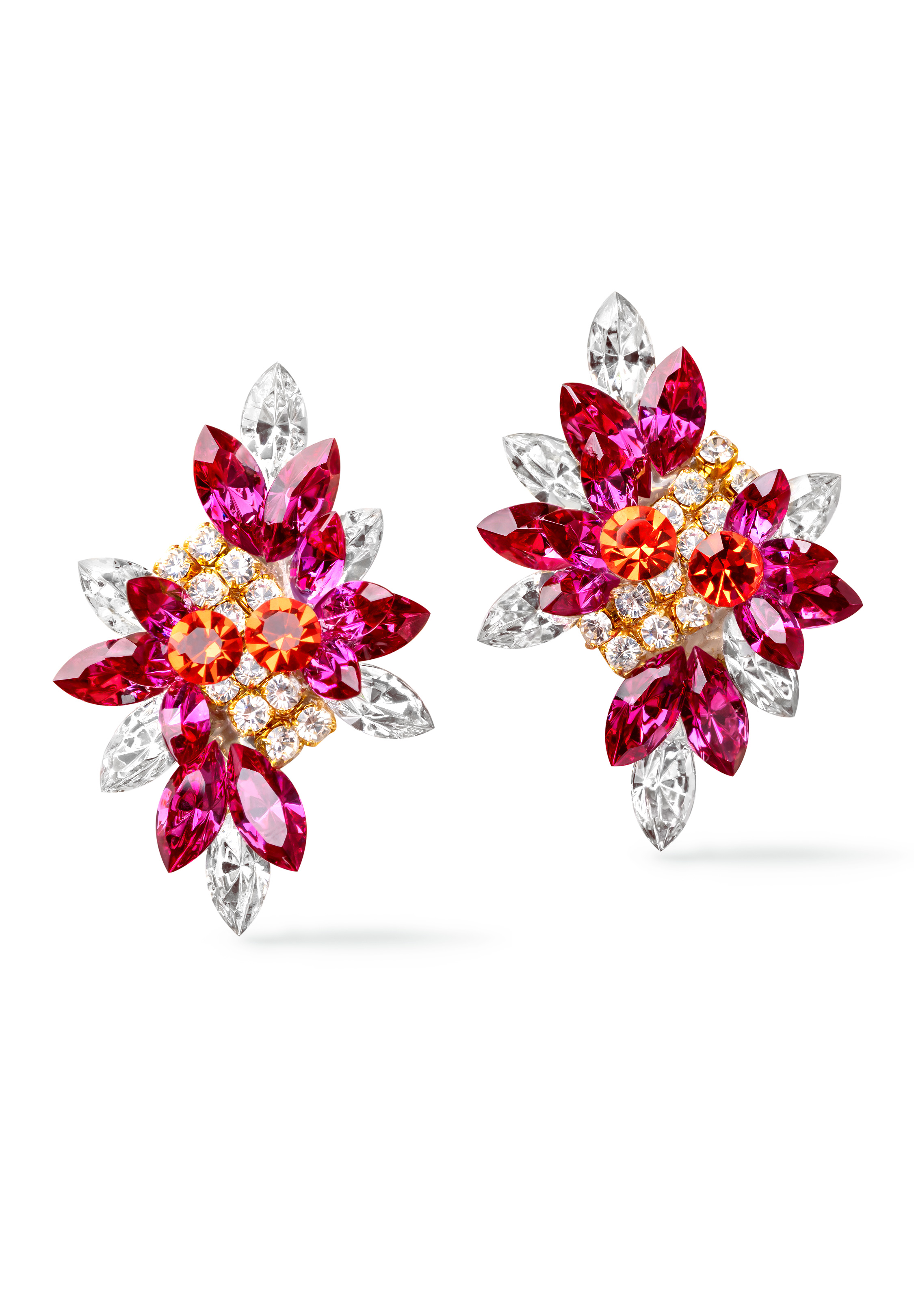 Rhinestone2025 FCCRY-Fuchsia / Crystal 