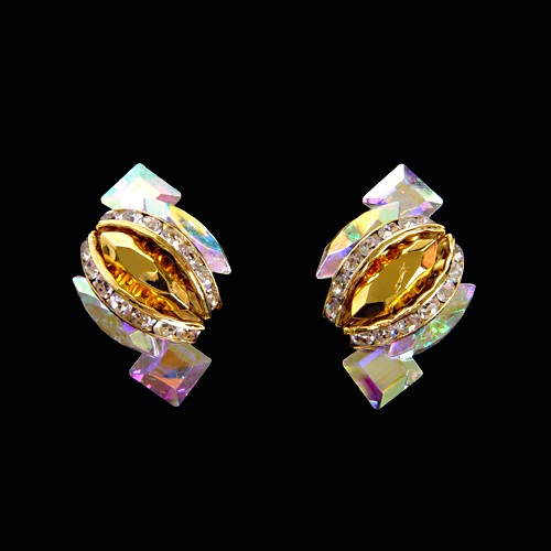 Rhinestone2027 GDCAB-Gold / Crystal AB