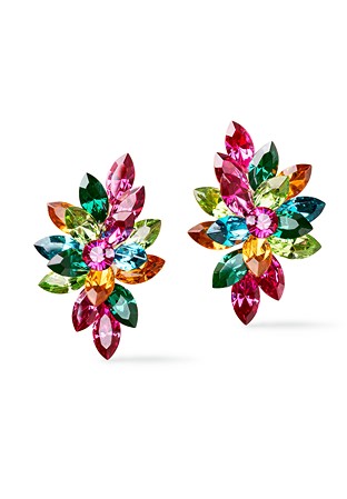 Rhinestone2031 FCBZTP-Fuchsia / Blue Zircon / Topaz