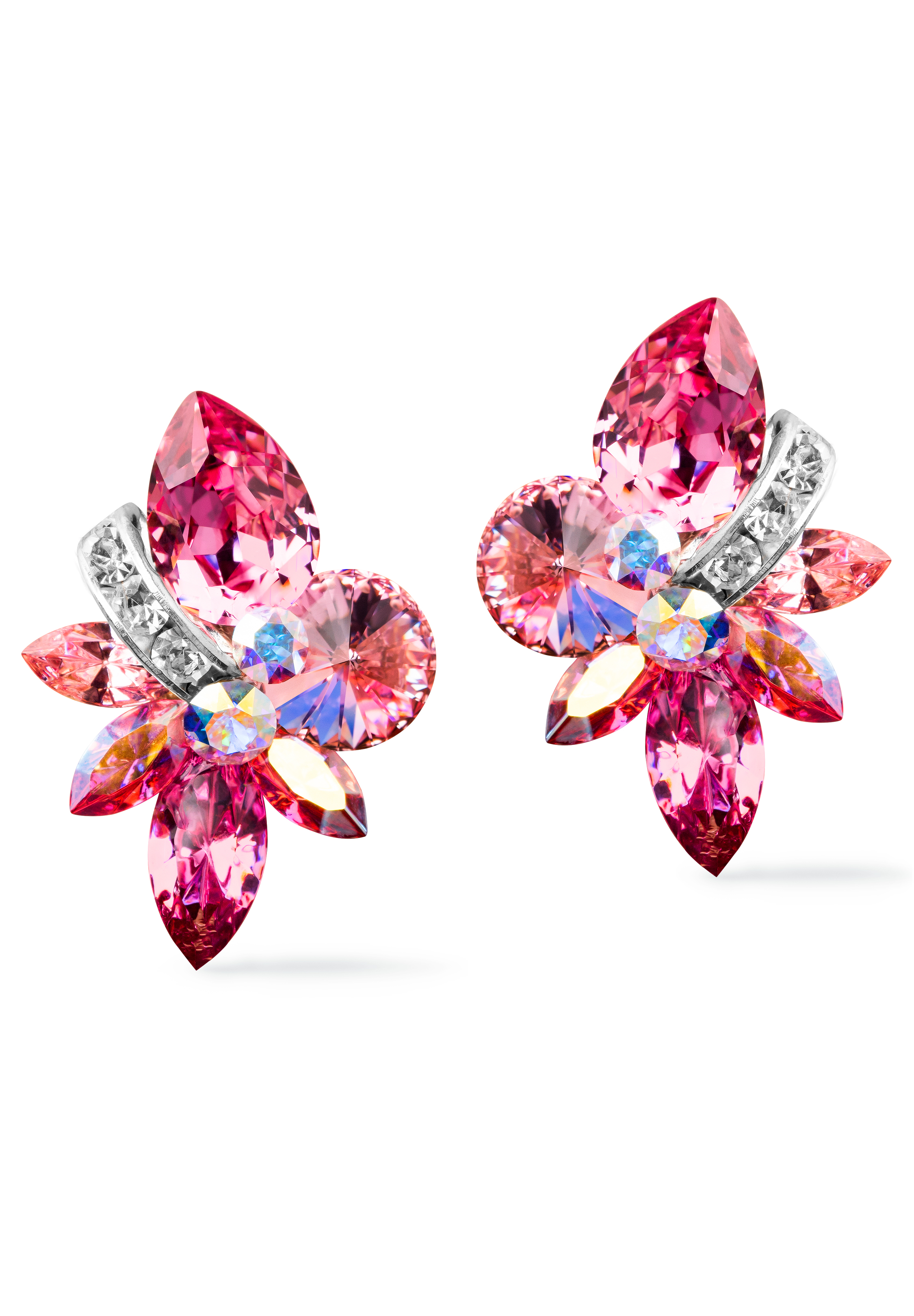 Rhinestone Earring 2037 RSRSAB-Rose / Rose AB