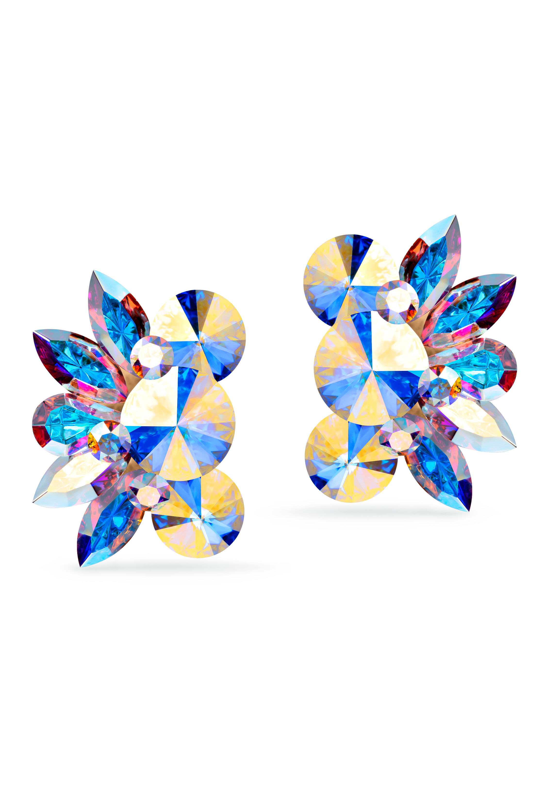 Rhinestone Earring 204149 CAB-Crystal AB