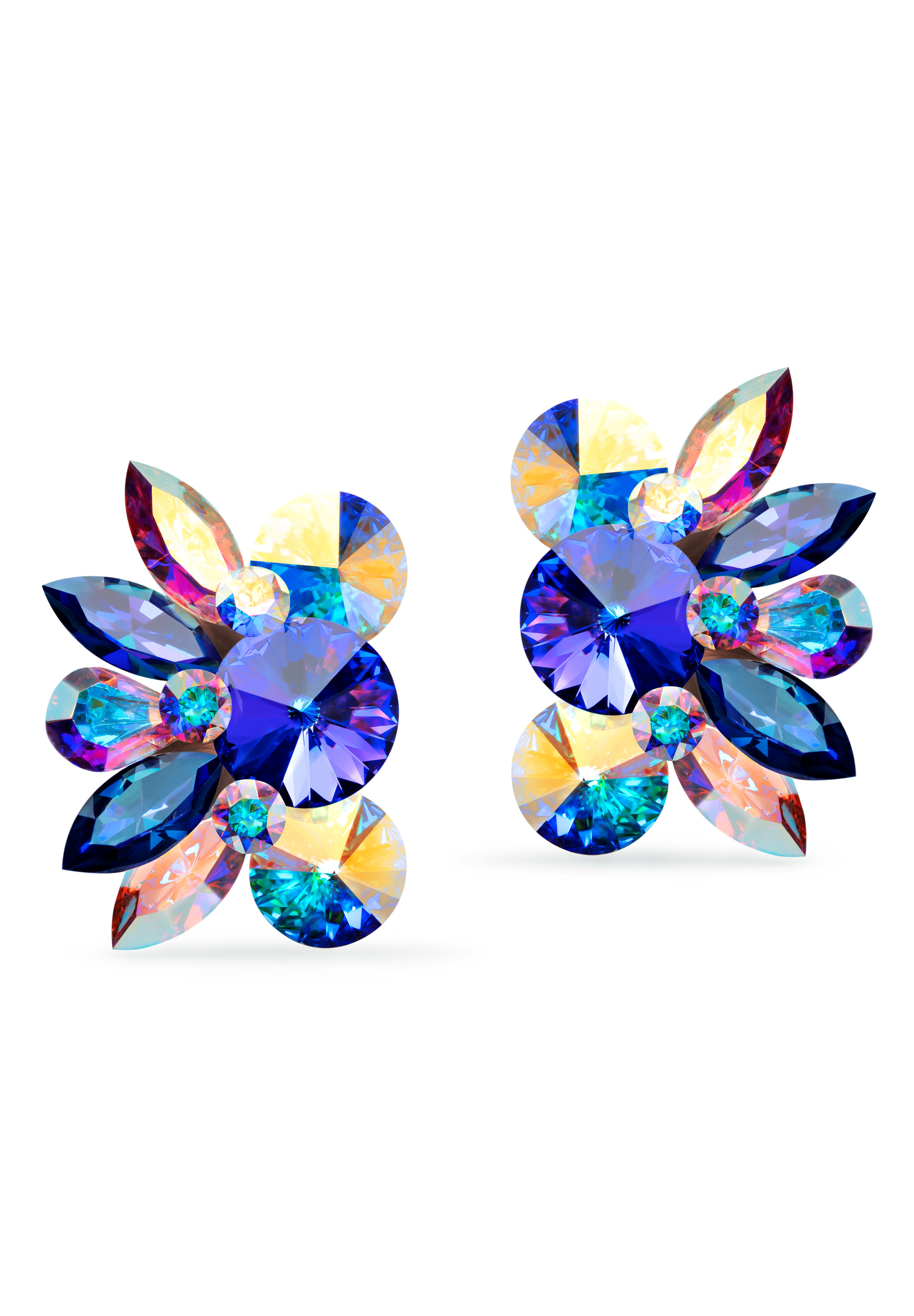 Rhinestone Earring 204149 CABHL-Crystal AB