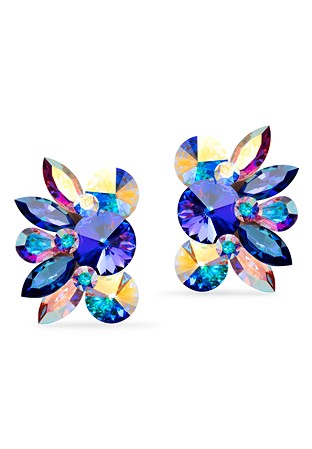 Rhinestone Earring 204149 CABHL-Crystal AB