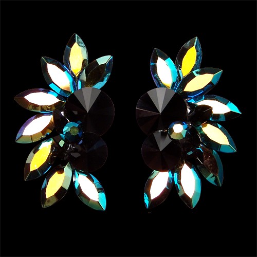 Rhinestone Earring 204164 JTAB-Jet AB