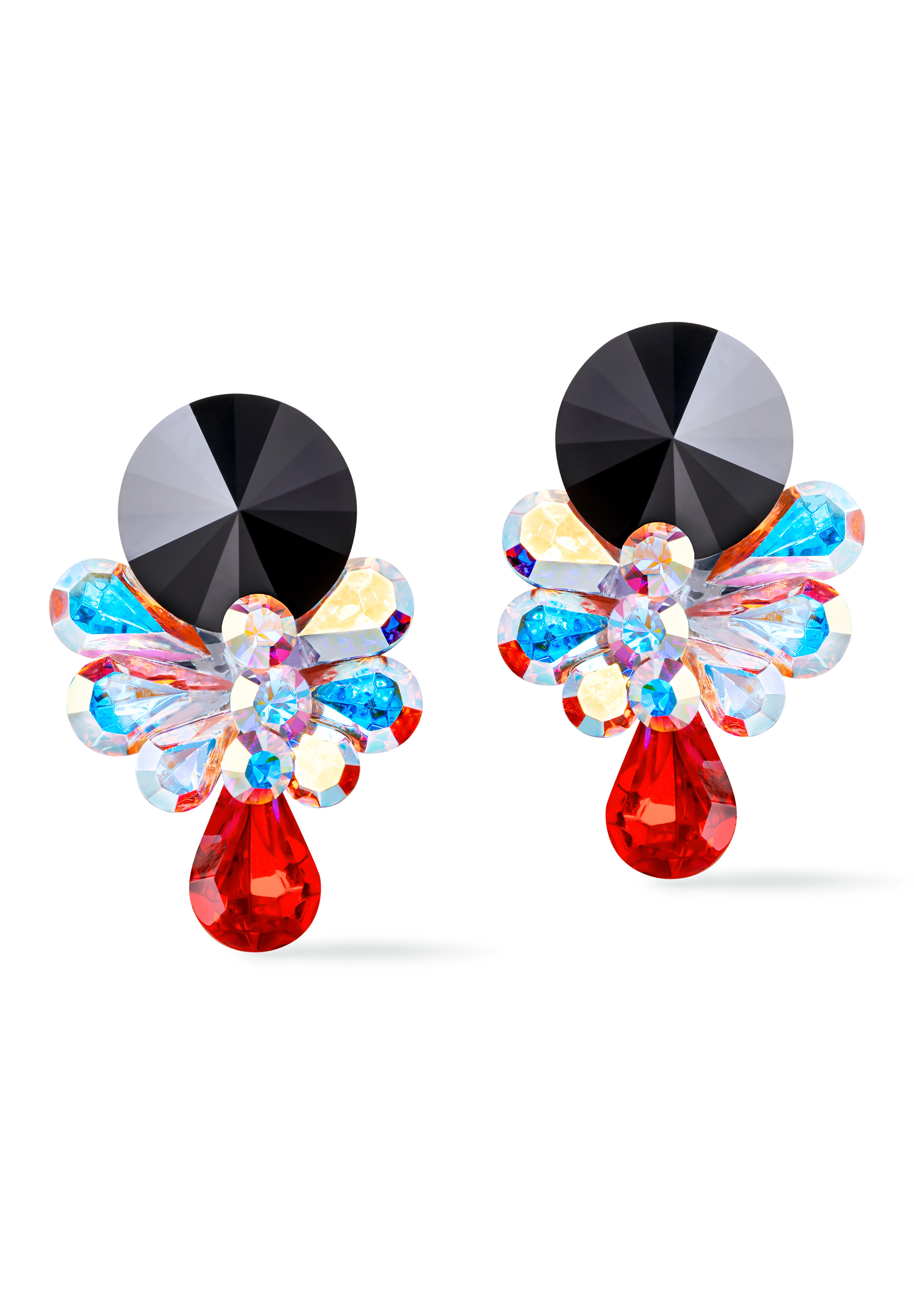 Rhinestone Earring 2041 ABJH-Crystal AB