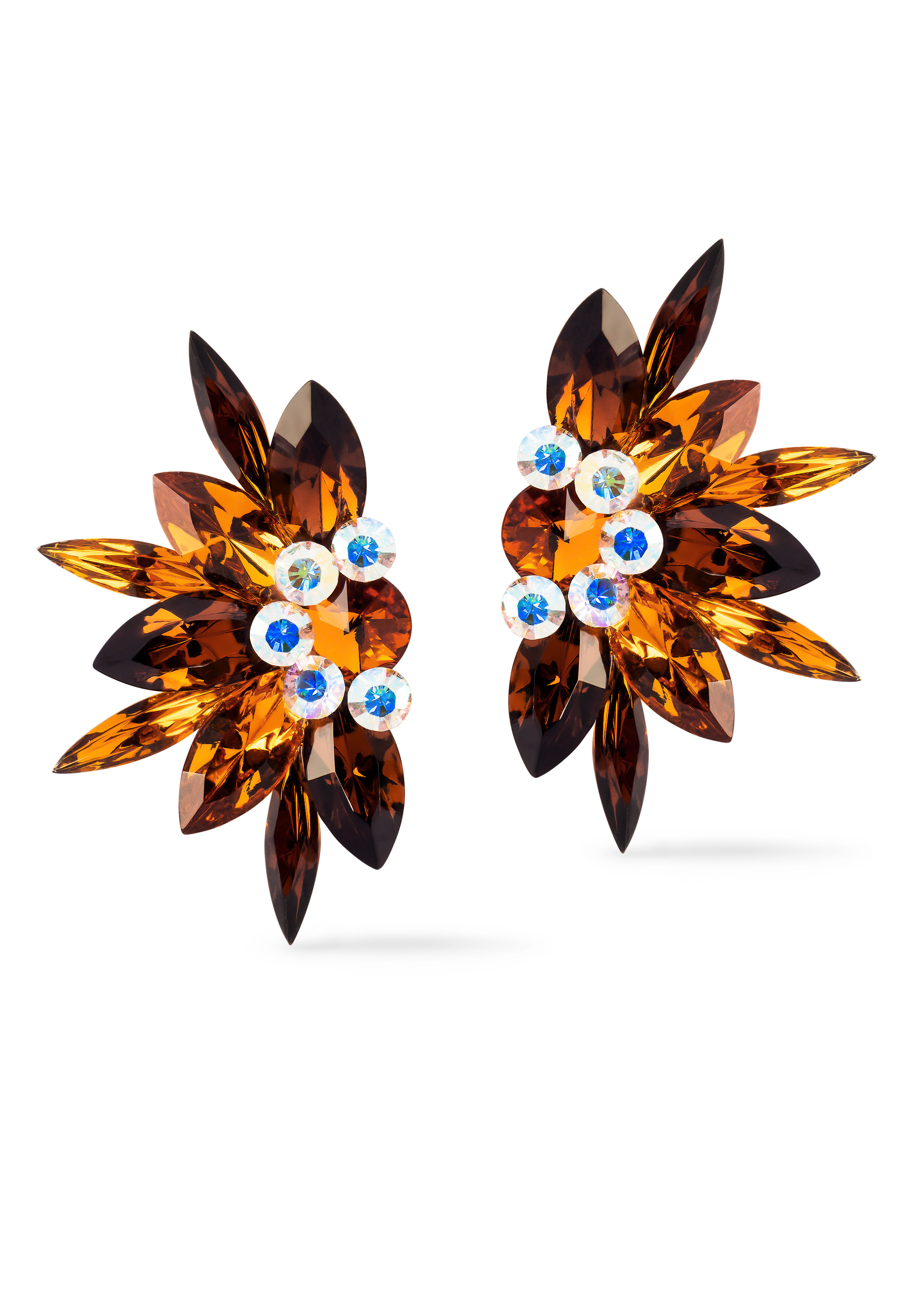 Rhinestone Earring 2054 TP-Topaz