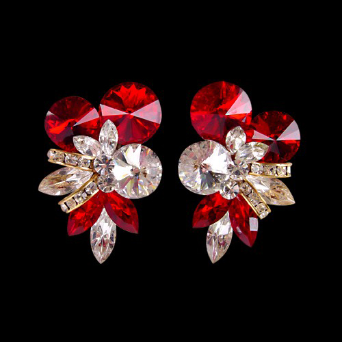 Rhinestone Earring 2055 SM-Siam