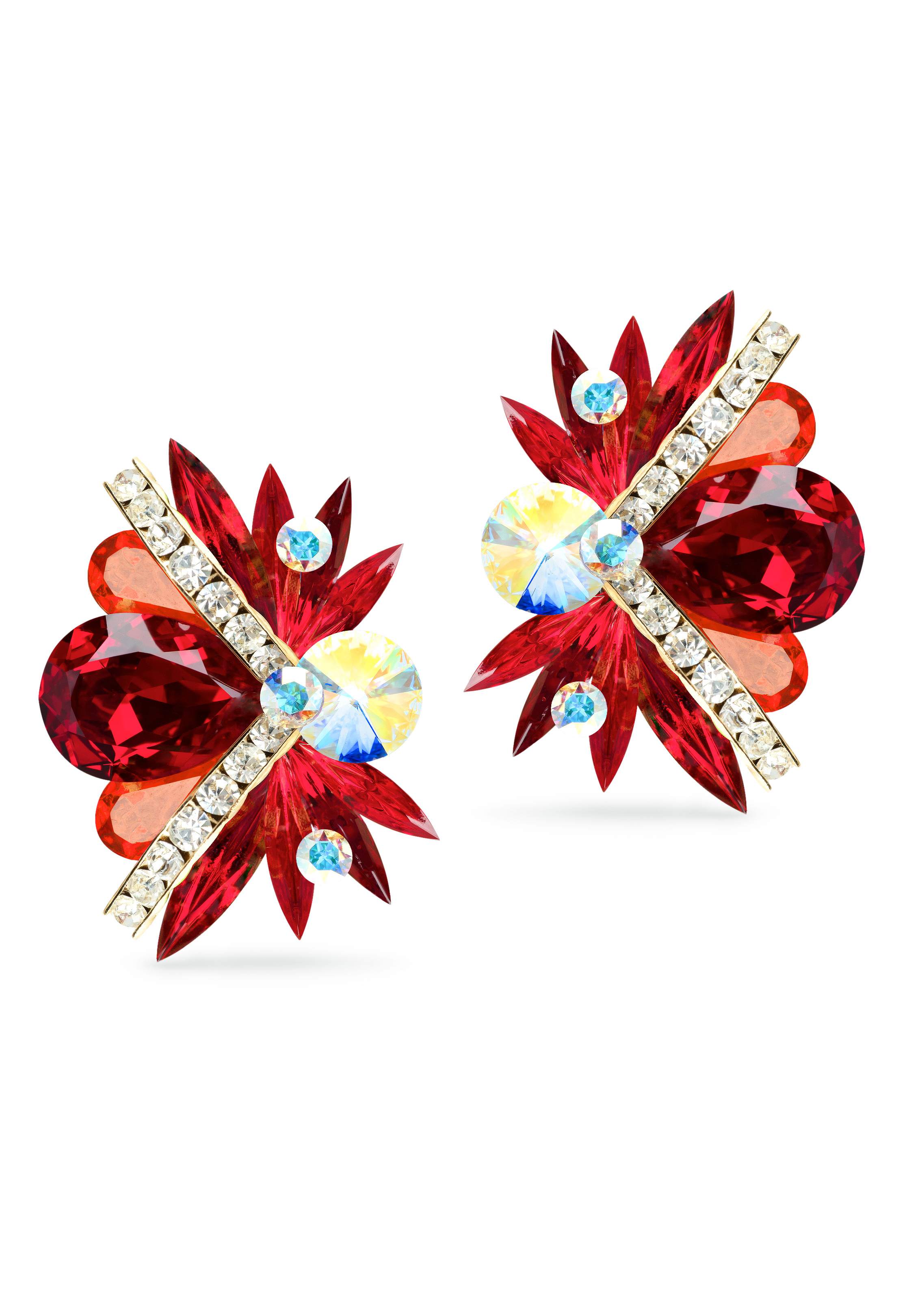 Rhinestone Earring 2067 SIHC Rhinestone Jewelry