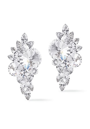Rhinestone Earring 2132 CST-Crystal
