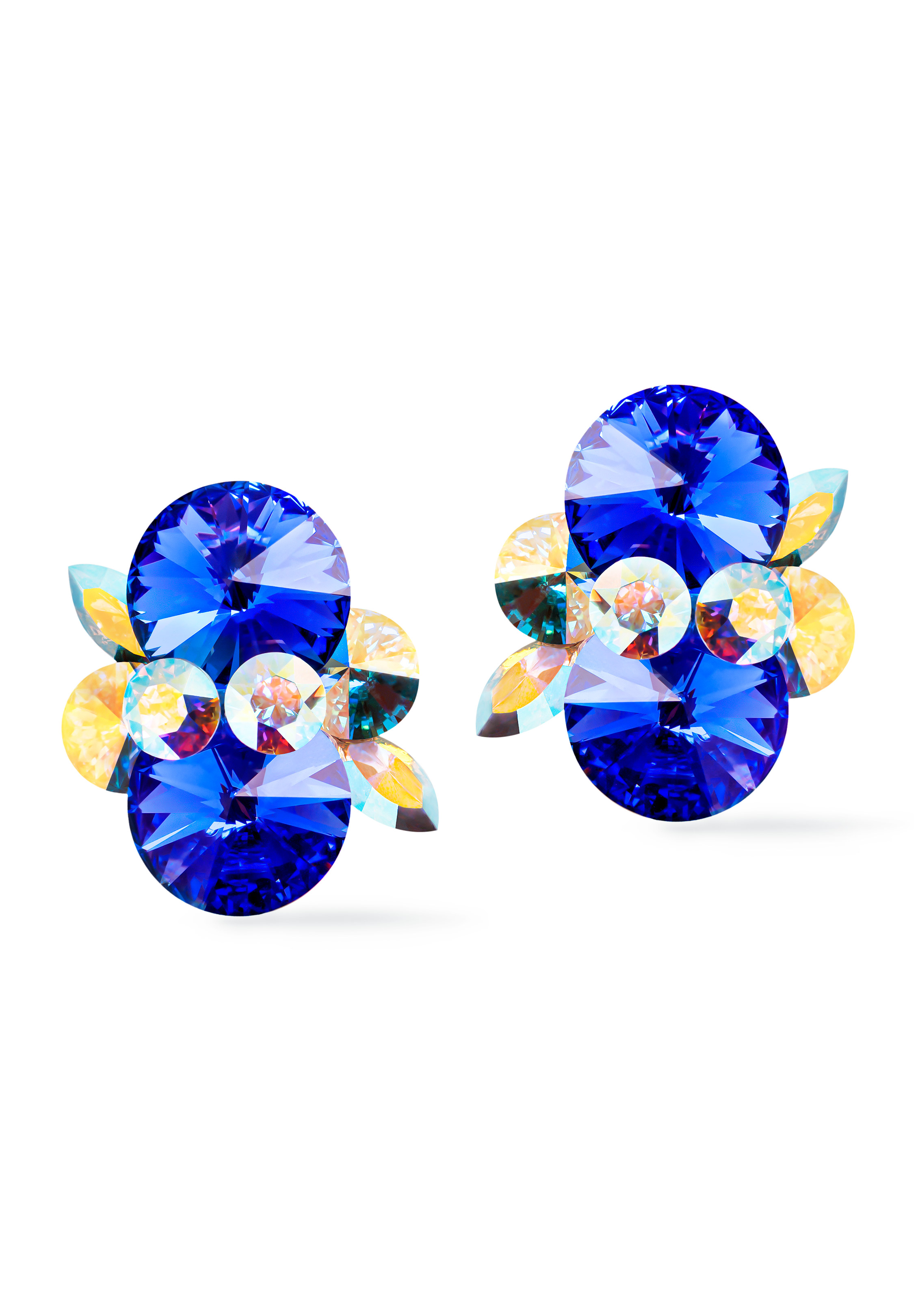 Rhinestone Earring 810396 CT-Sapphire