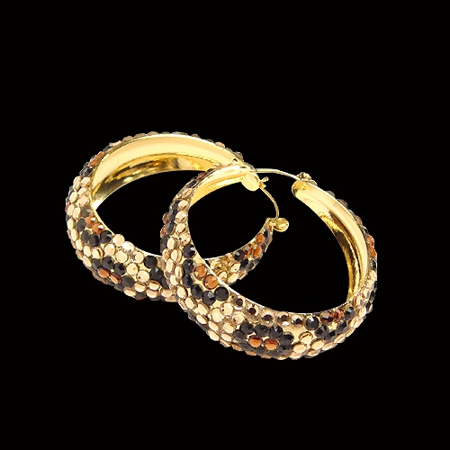 Rhinestone Earring HE/M JG-Jonquil