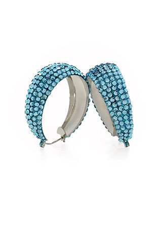 Hermosa Crystal Earrings HE/L PE Amethyst-Aquamarine