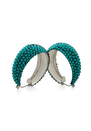 Hermosa Crystal Earrings HE/L PE Blue Zircon-Blue Zircon