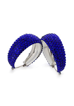 Hermosa Crystal Earrings HE/L PE Cobalt-Cobalt