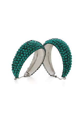 Hermosa Crystal Earrings HE/L PE Emerald-Emerald
