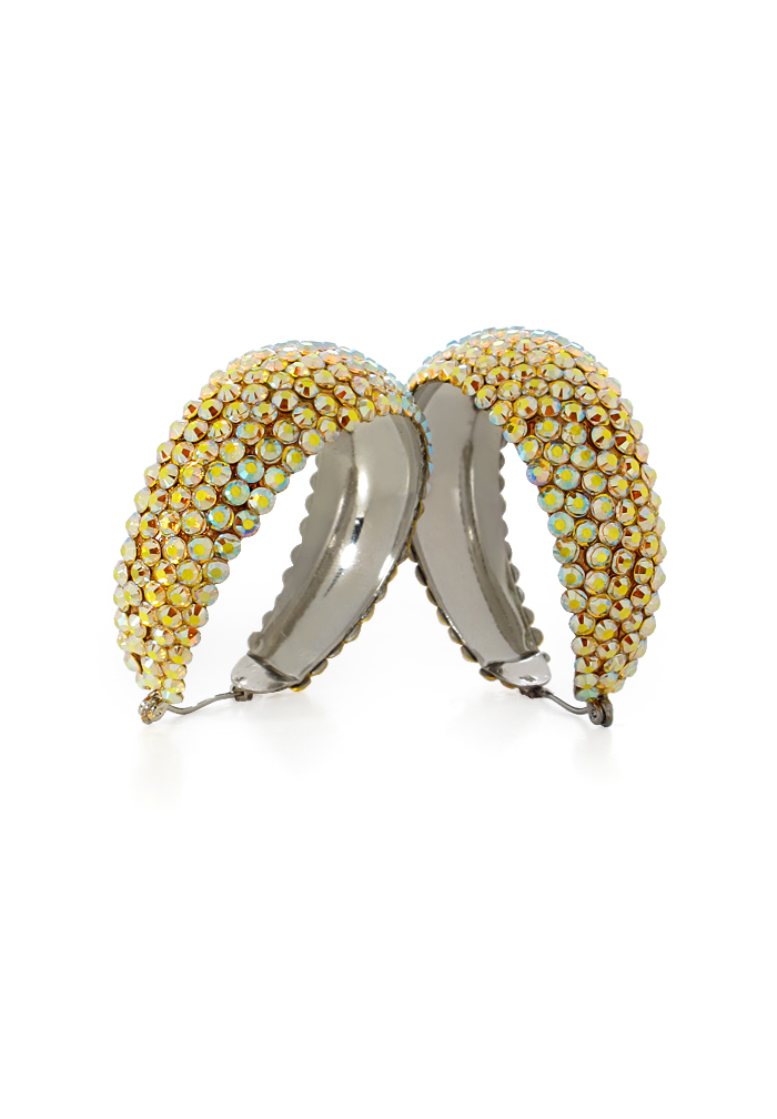 Hermosa Crystal Earrings HE/L PE Jonquil AB-Jonquil AB