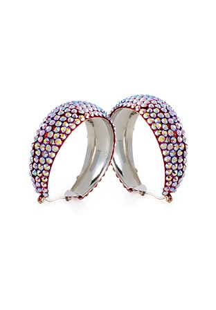 Hermosa Crystal Earrings HE/L PE Light Siam AB-Light Siam AB