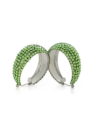 Hermosa Crystal Earrings HE/L PE Peridot-Peridot